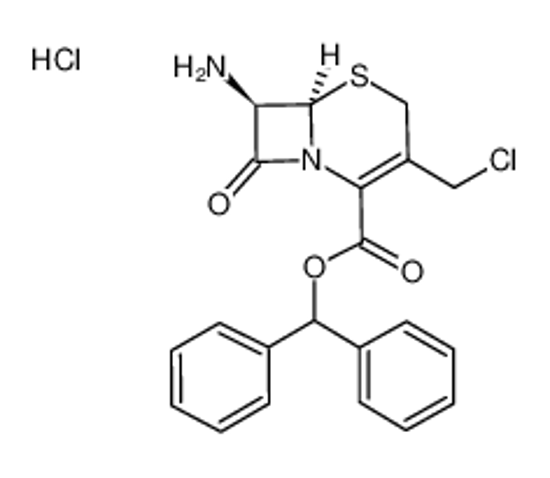Picture of 7-Amino-3-chloromethyl-3-cephem-4-carboxylic Acid Diphenylmethyl Ester Hydrochloride