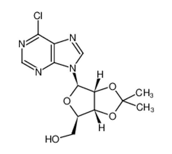 Picture of 6-Chloropurine-9-(2,3-isopropylidene-β-D-ribofuranoside)