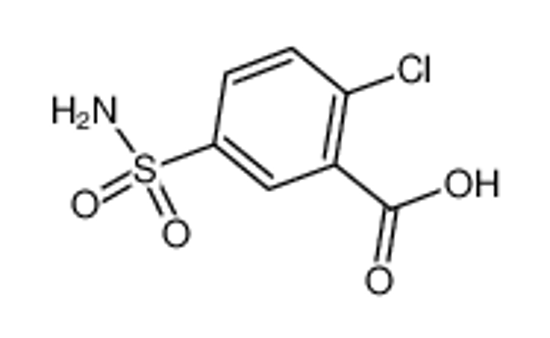 Picture of 2-CHLORO-5-SULFAMOYLBENZOIC ACID
