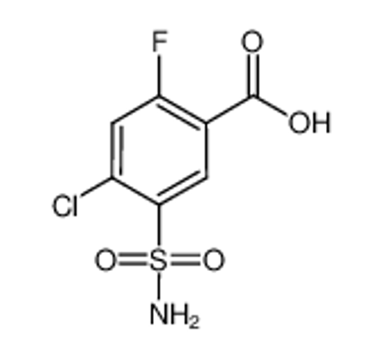 Picture of 4-Chloro-2-fluoro-5-sulfamoylbenzoic acid