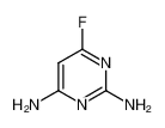 Picture of 6-fluoropyrimidine-2,4-diamine