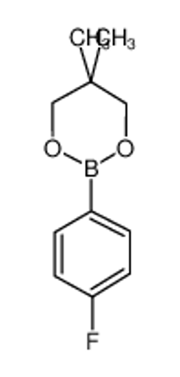 Picture of 4-Fluorophenylboronic acid, neopentyl ester