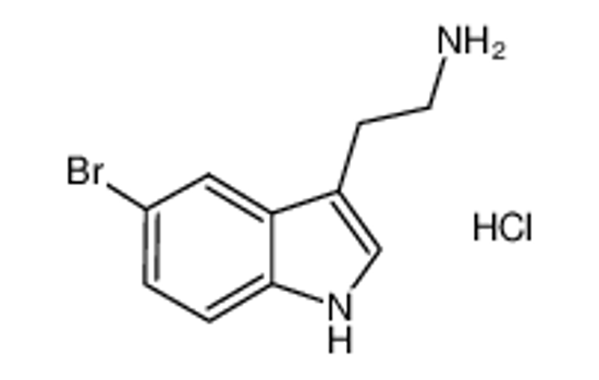 Picture of 2-(5-Bromo-1H-indol-3-yl)ethanamine hydrochloride