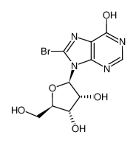 Picture of 8-Bromo-9-β-D-ribofuranosyl-6H-purin-6-one