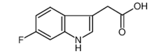Picture of 2-(6-fluoro-1H-indol-3-yl)acetic acid