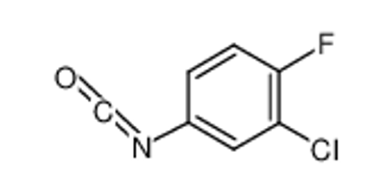 Picture of 3-CHLORO-4-FLUOROPHENYL ISOCYANATE