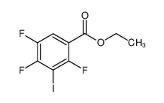 Picture of ETHYL 2,4,5-TRIFLUORO-3-IODOBENZOATE