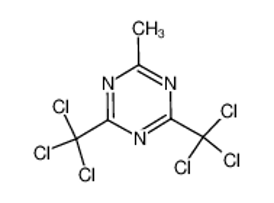 Imagem de 2-Methyl-4,6-bis(trichloromethyl)-1,3,5-triazine