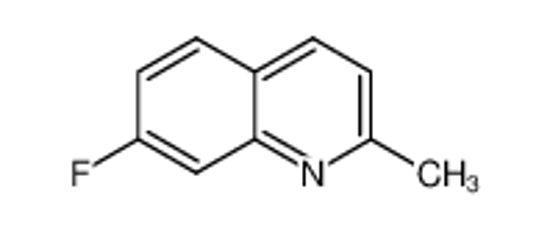 Picture of 7-FLUORO-2-METHYLQUINOLINE