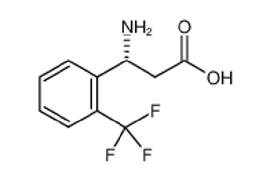 Picture of (3R)-3-amino-3-[2-(trifluoromethyl)phenyl]propanoic acid