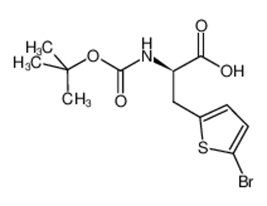 Picture of BOC-D-2-(5-BROMOTHIENYL)ALANINE