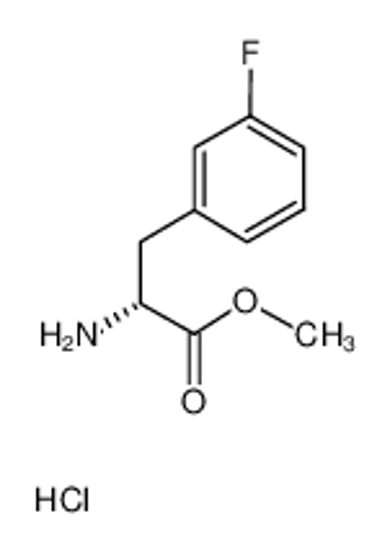 Picture of methyl (2R)-2-amino-3-(3-fluorophenyl)propanoate,hydrochloride