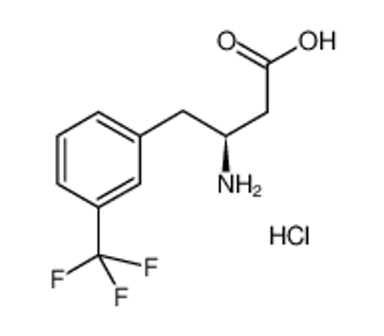 Picture of (S)-3-AMINO-4-(3-TRIFLUOROMETHYLPHENYL)BUTANOIC ACID HYDROCHLORIDE