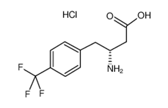 Picture of (R)-3-AMINO-4-(4-TRIFLUOROMETHYLPHENYL)BUTANOIC ACID HYDROCHLORIDE