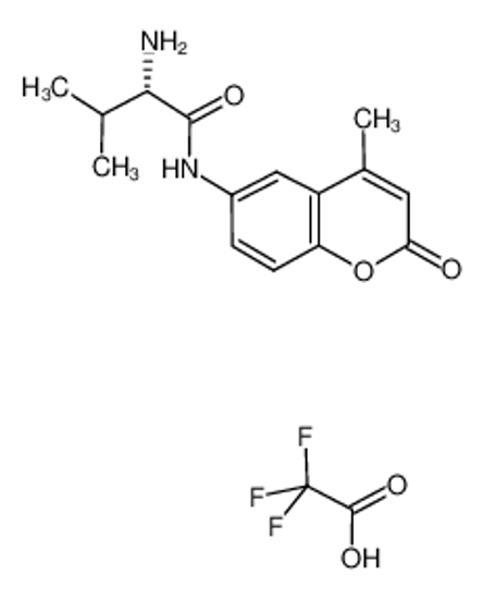 Picture of L-Valine 7-amido-4-methylcoumarin trifluoroacetate salt