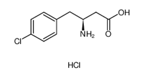 Picture of (S)-3-AMINO-4-(4-CHLOROPHENYL)BUTANOIC ACID HYDROCHLORIDE