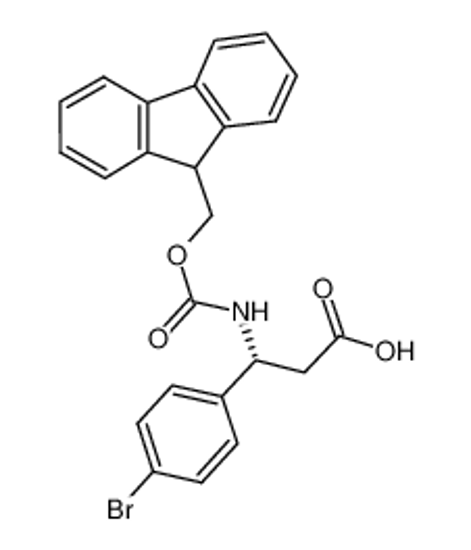 Изображение FMOC-(R)-3-AMINO-3-(4-BROMO-PHENYL)-PROPIONIC ACID