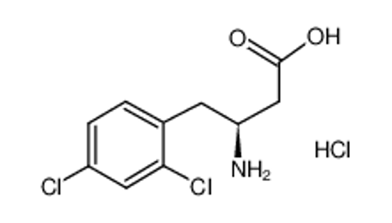 Picture of (3S)-3-amino-4-(2,4-dichlorophenyl)butanoic acid,hydrochloride