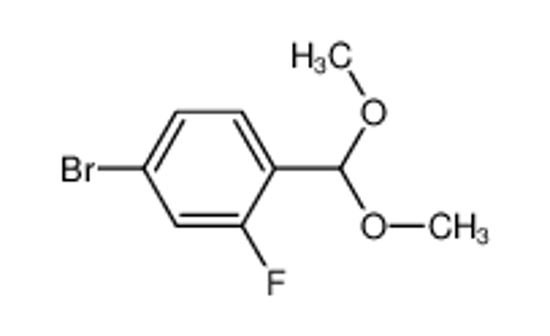 Picture of 4-bromo-1-(dimethoxymethyl)-2-fluorobenzene