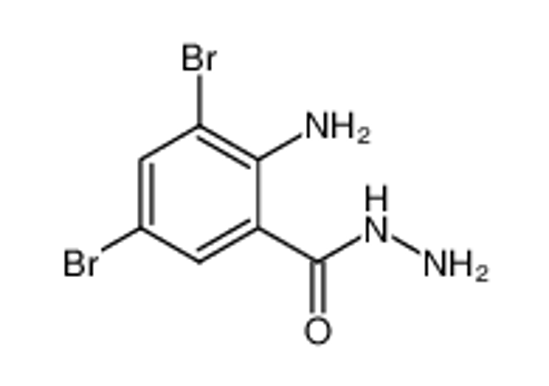 Изображение 2-amino-3,5-dibromobenzohydrazide
