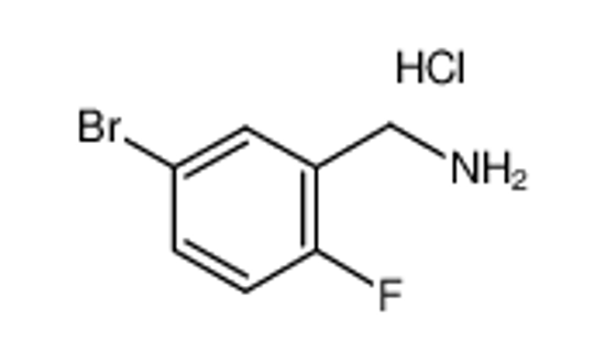 Picture of (5-bromo-2-fluorophenyl)methanamine,hydrochloride