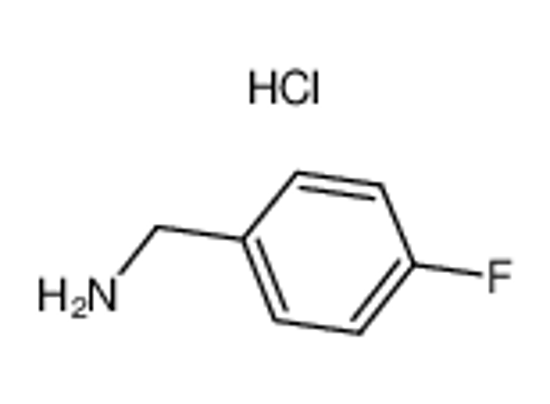 Picture of (4-fluorophenyl)methanamine,hydrochloride