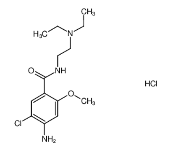 Picture of metoclopramide hydrochloride