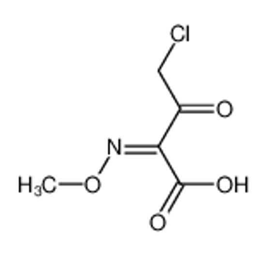 Picture of 4-chloro-2-methoxyimino-3-oxobutanoic acid