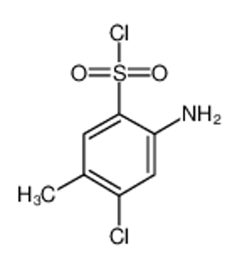 Picture of 2-AMINO-4-CHLORO-5-METHYLBENZENESULFONYL CHLORIDE