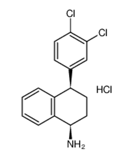 Picture of (1R,4R)-N-Desmethyl Sertraline Hydrochloride