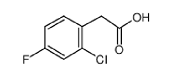 Picture of 2-(2-chloro-4-fluorophenyl)acetic acid