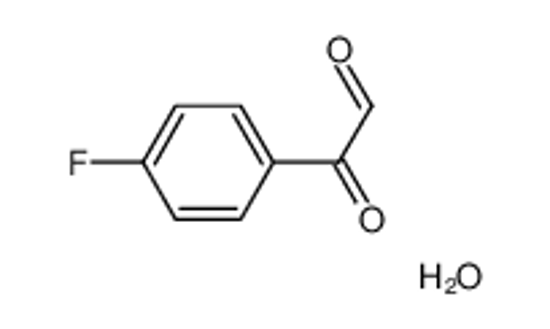 Picture of 2-(4-fluorophenyl)-2-oxoacetaldehyde,hydrate