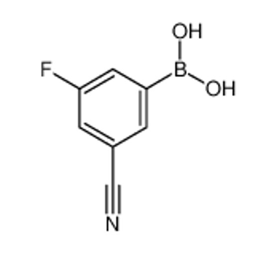 Picture of (3-cyano-5-fluorophenyl)boronic acid