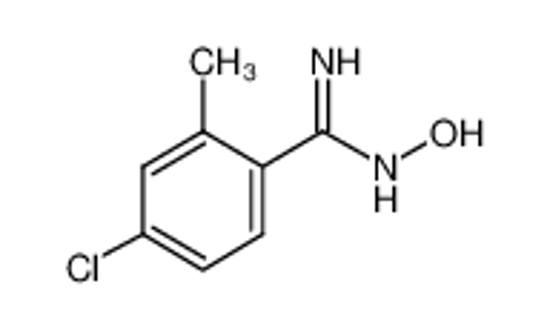 Picture of 4-chloro-N'-hydroxy-2-methylbenzenecarboximidamide