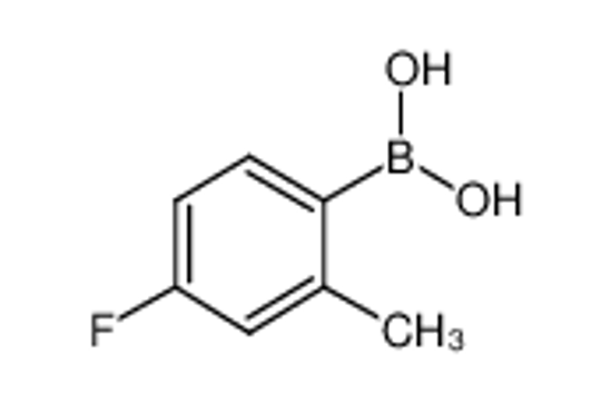 Picture of 4-Fluoro-2-methylphenylboronic acid