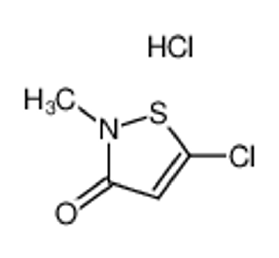 Picture of 5-chloro-2-methyl-1,2-thiazol-3-one,hydrochloride