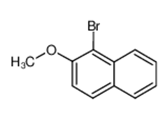 Picture of 1-BROMO-2-METHOXYNAPHTHALENE