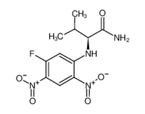 Picture of (2S)-2-(5-fluoro-2,4-dinitroanilino)-3-methylbutanamide