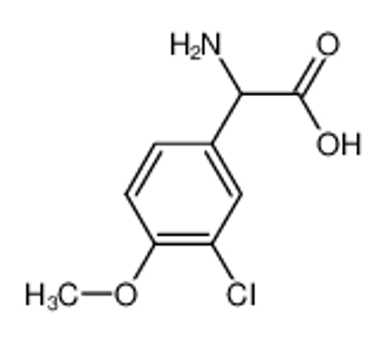 Imagem de 2-amino-2-(3-chloro-4-methoxyphenyl)acetic acid