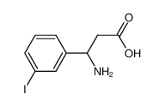 Picture of 3-amino-3-(3-iodophenyl)propanoic acid