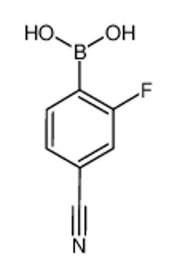 Picture of 4-Cyano-2-fluorophenylboronic acid