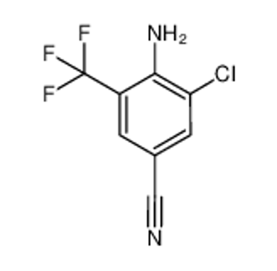 Picture of 4-amino-3-chloro-5-(trifluoromethyl)benzonitrile