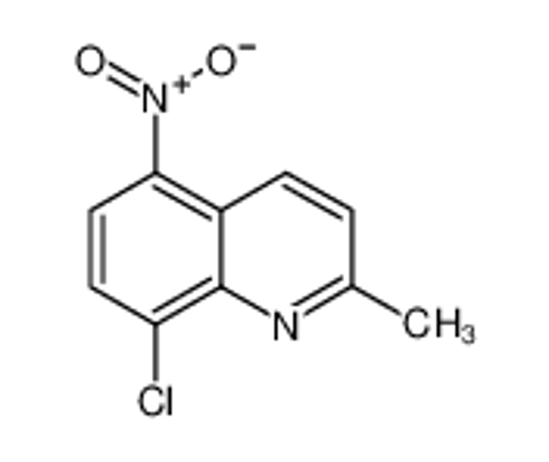 Picture of 8-CHLORO-2-METHYL-5-NITROQUINOLINE