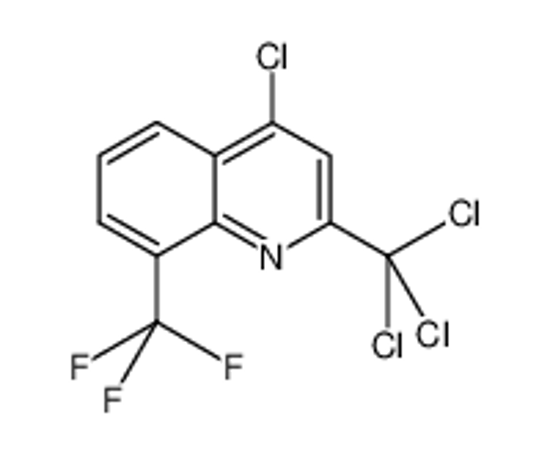 Picture of 4-chloro-2-(trichloromethyl)-8-(trifluoromethyl)quinoline