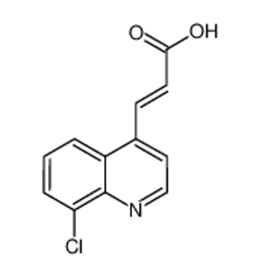 Picture of 3-(8-CHLOROQUINOLINE-4-YL)ACRYLIC ACID