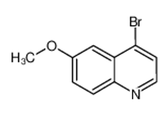 Picture of 4-BROMO-6-METHOXYQUINOLINE