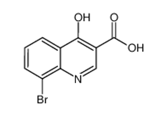 Picture of 8-Bromo-4-hydroxyquinoline-3-carboxylic acid