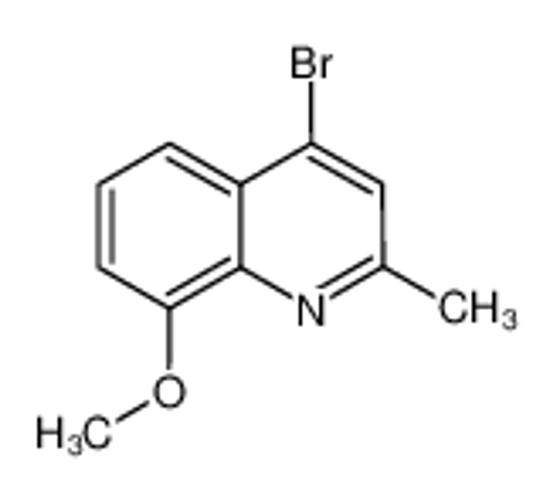 Imagem de 4-Bromo-8-methoxy-2-methylquinoline