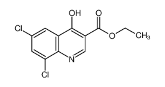 Изображение Ethyl 6,8-dichloro-4-hydroxyquinoline-3-carboxylate