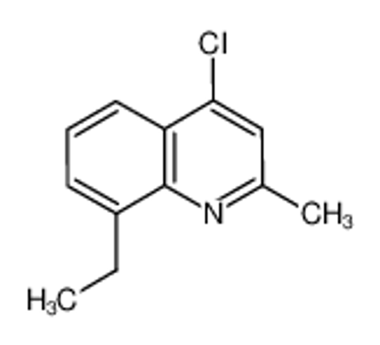 Picture of 4-CHLORO-8-ETHYL-2-METHYLQUINOLINE